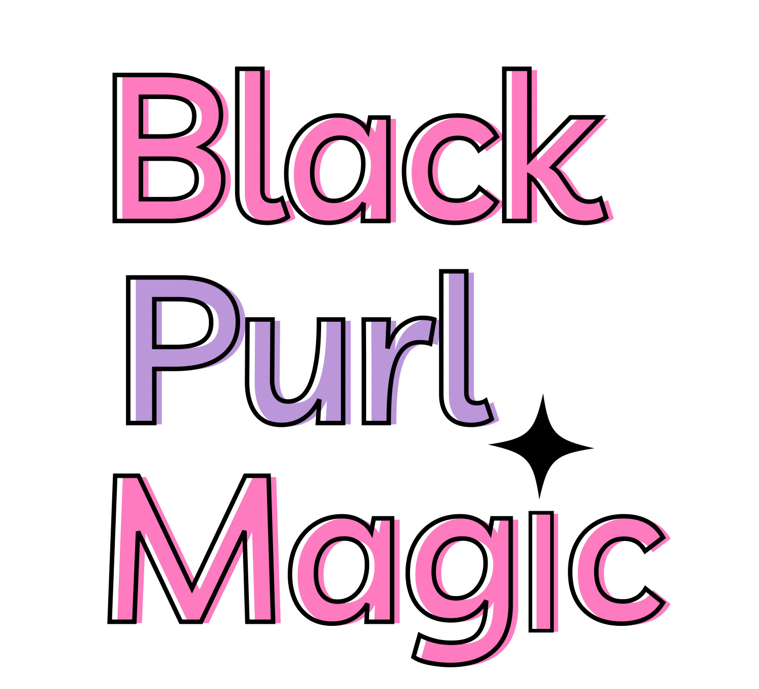 Black Purl Magic